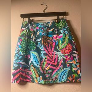 Lilly Pulitzer size 0 floral tennis skirt New with tags